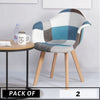PACK OF 2 DAS PATCHWORK ARMCHAIRS - ScandiChairs - armchairs
