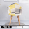 Load image into Gallery viewer, PACK OF 4/6 DAS PATCHWORK ARMCHAIRS - ScandiChairs - armchairs