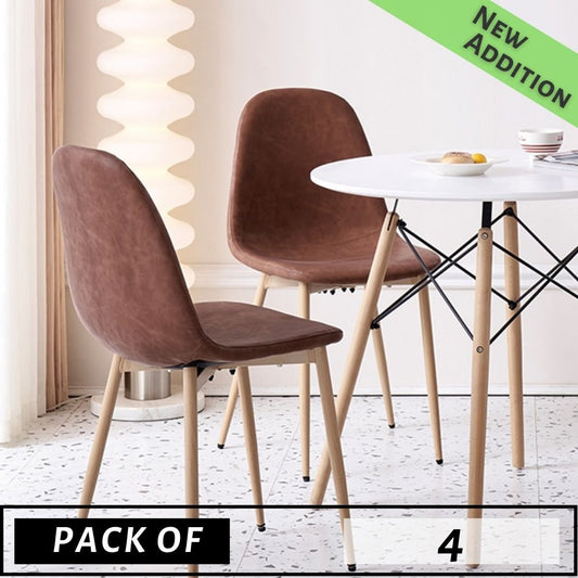 PACK OF 4 SLEEK CHAIRS - ScandiChairs - chairs