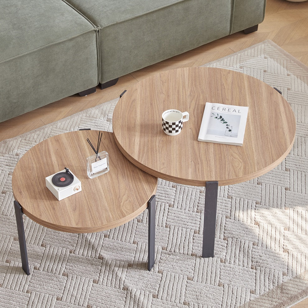 SET OF 2 LAGERTHA COFFEE TABLES - ScandiChairs - table