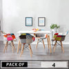 Load image into Gallery viewer, PACK OF 4/6 DAW PATCHWORK ARMCHAIRS - ScandiChairs - armchairs
