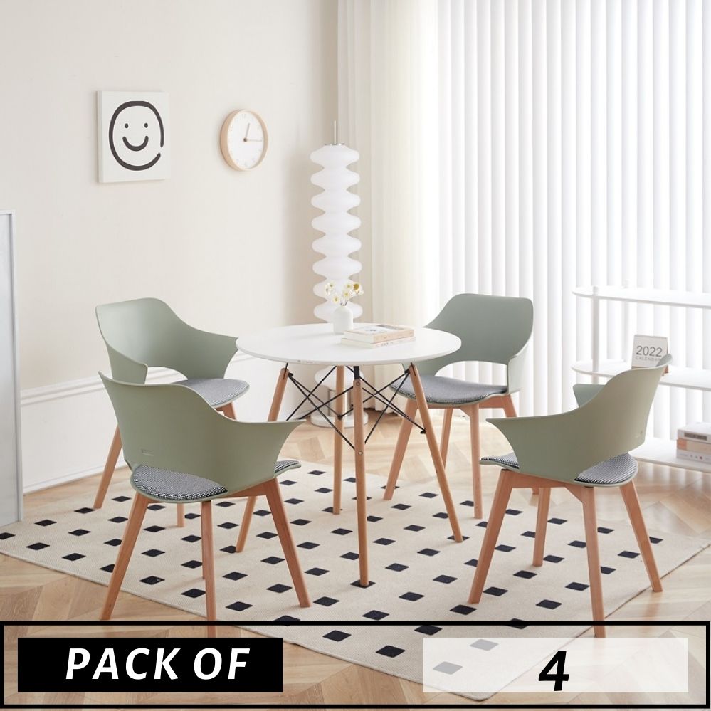 PACK OF 4 SILHOUETTE ARMCHAIRS - ScandiChairs - armchairs