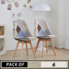 PACK OF 4/6 CUSHION PATCHWORK CHAIRS - ScandiChairs - chairs