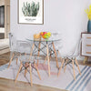 PACK OF 4 DSW TRANSPARENT CHAIRS - ScandiChairs - chairs