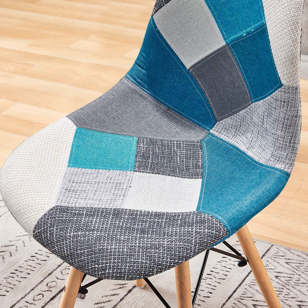 PACK OF 4 DSW PATCHWORK CHAIRS - ScandiChairs - chairs